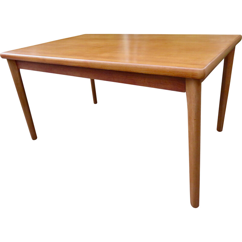 Vintage teak extension table by Henning Kjaernulf, Denmark 1960