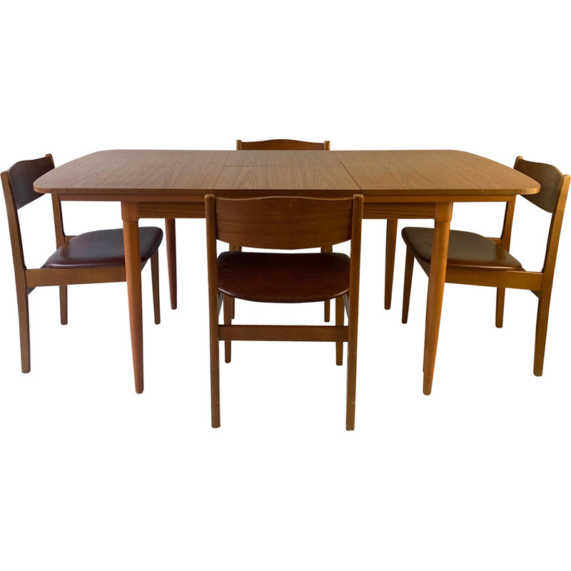 Mid century dining set by Schreiber, 1960s