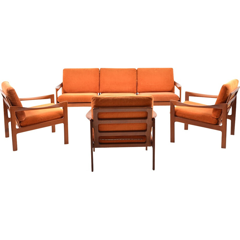 Danish Teak Seating-Group by Illum Wikkelsø - 1960s