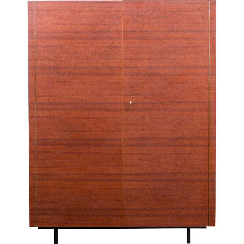 Vintage teak cabinet by DeWe, 1960s