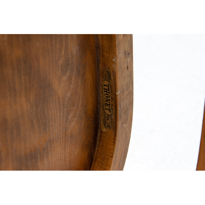 Fauteuil vintage B 93 en hêtre et bois courbé par Gustav Siegel pour Thonet, Autriche 1905