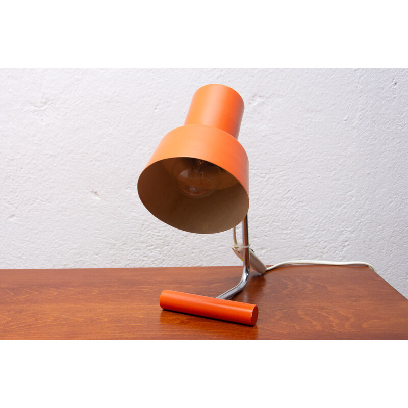 Lámpara de escritorio regulable de mediados de siglo de Josef Hurka para Napako, Checoslovaquia