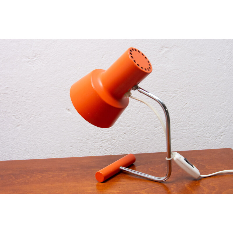 Mid century adjustable desk lamp by Josef Hurka for Napako, Czechoslovakia