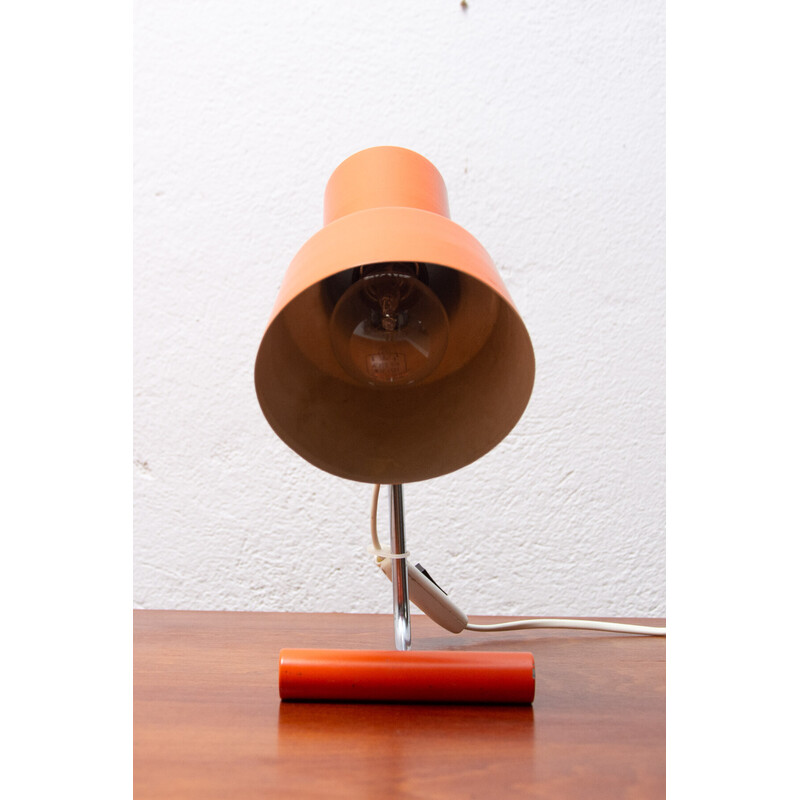 Mid century adjustable desk lamp by Josef Hurka for Napako, Czechoslovakia