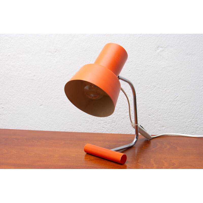 Mid century adjustable desk lamp by Josef Hurka for Napako, Czechoslovakia