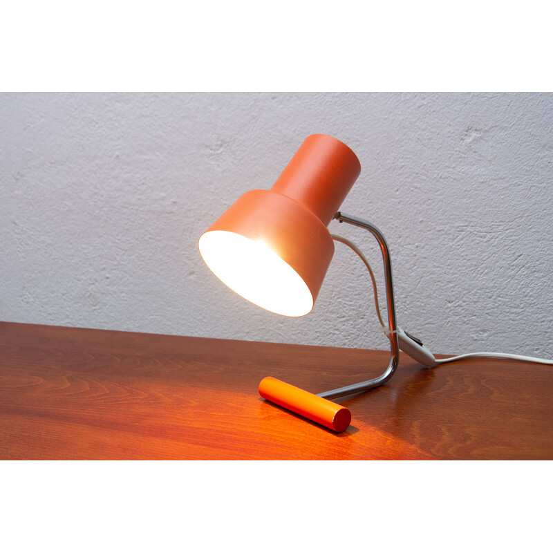 Mid century adjustable desk lamp by Josef Hurka for Napako, Czechoslovakia