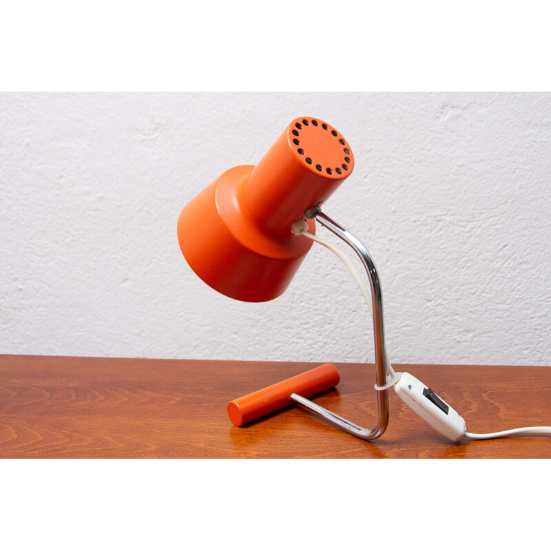 Mid century adjustable desk lamp by Josef Hurka for Napako, Czechoslovakia