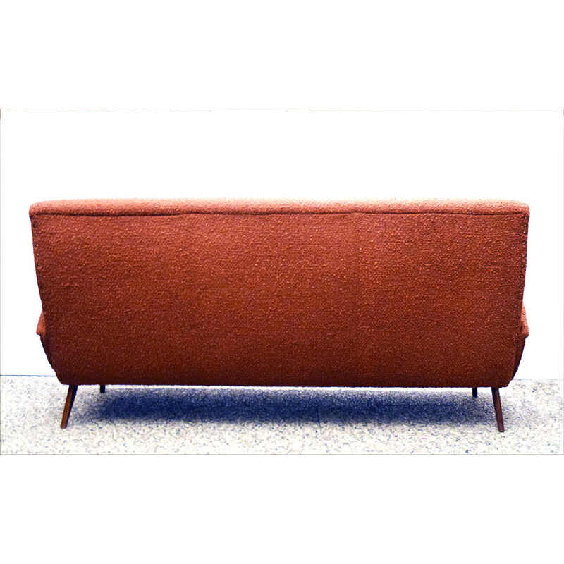 Mid-century Italian three seats sofa, 1950s