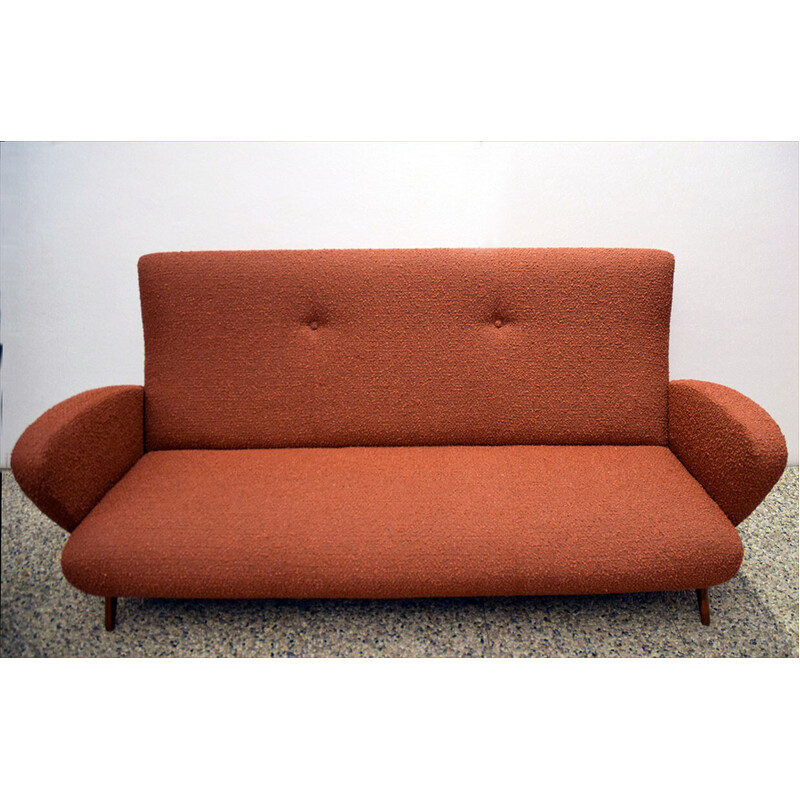 Italienisches Dreisitzer-Sofa aus der Mitte des Jahrhunderts, 1950er Jahre