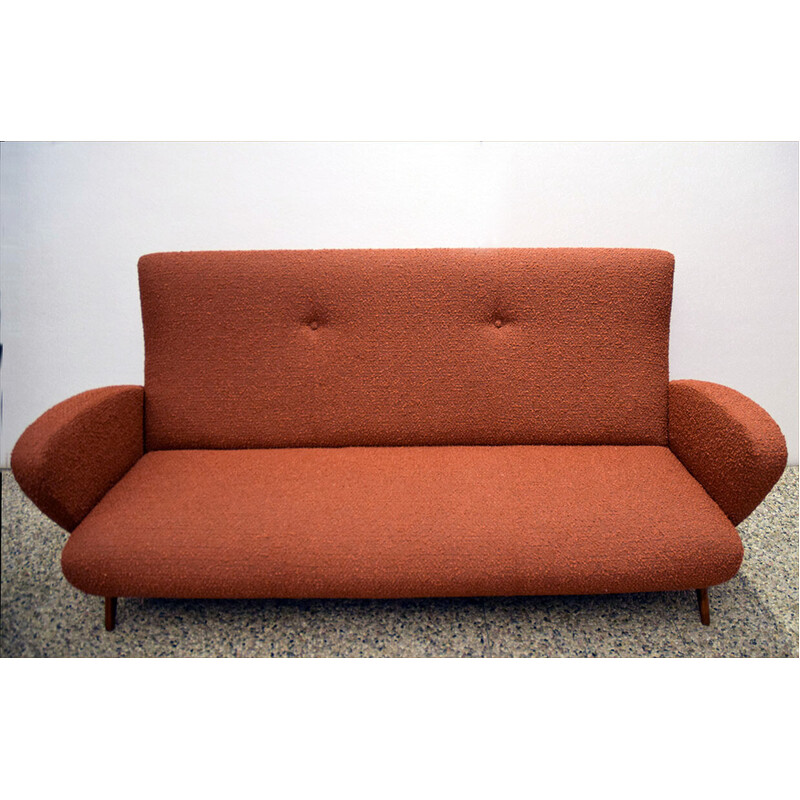 Mid-century Italian three seats sofa, 1950s