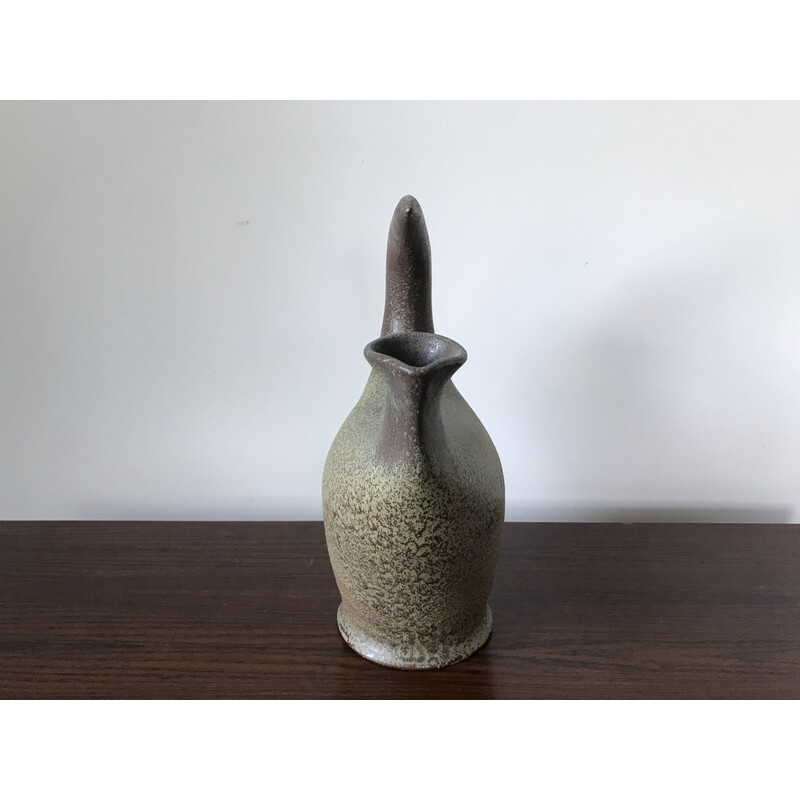 Vintage-Vase aus zoomorpher Keramik von Gobled