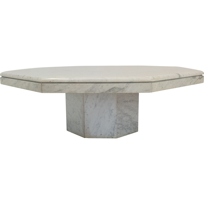 table basse vintage octogonale