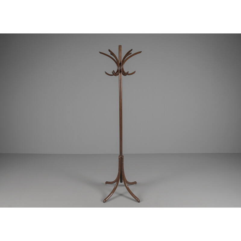 Vintage bentwood coat rack, Austria 1960s