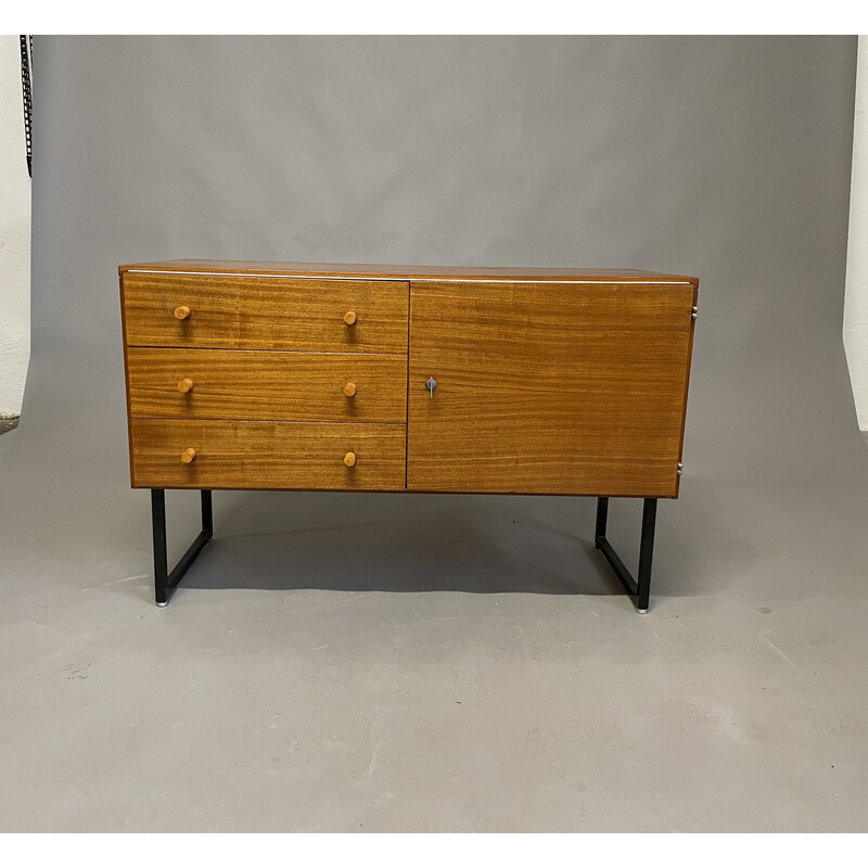 Vintage teak highboard with drawers for Interier Praha