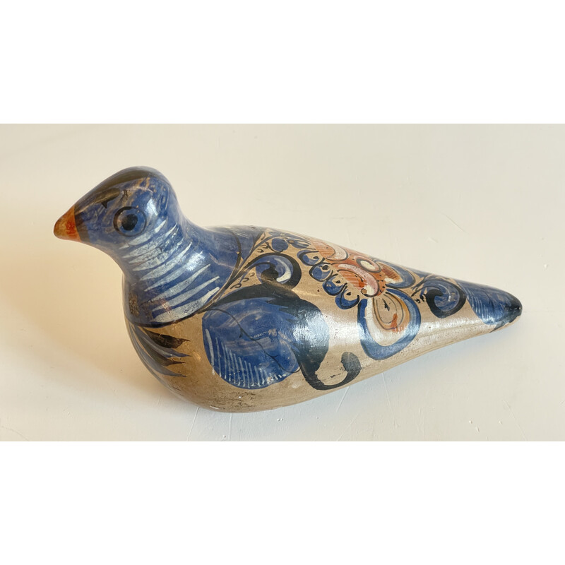 Vintage handcrafted ceramic dove, Mexico