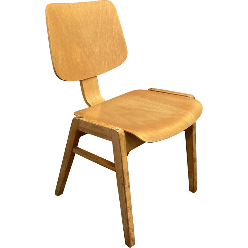 Vintage beechwood chair by Egon Eiermann