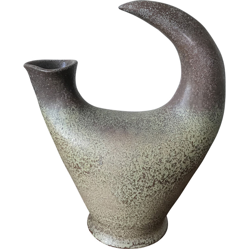 Vintage vaso de cerâmica zoomorphic por Gobled