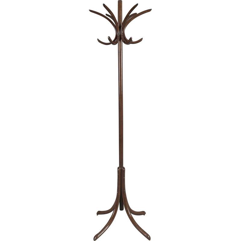 Vintage bentwood coat rack, Austria 1960s