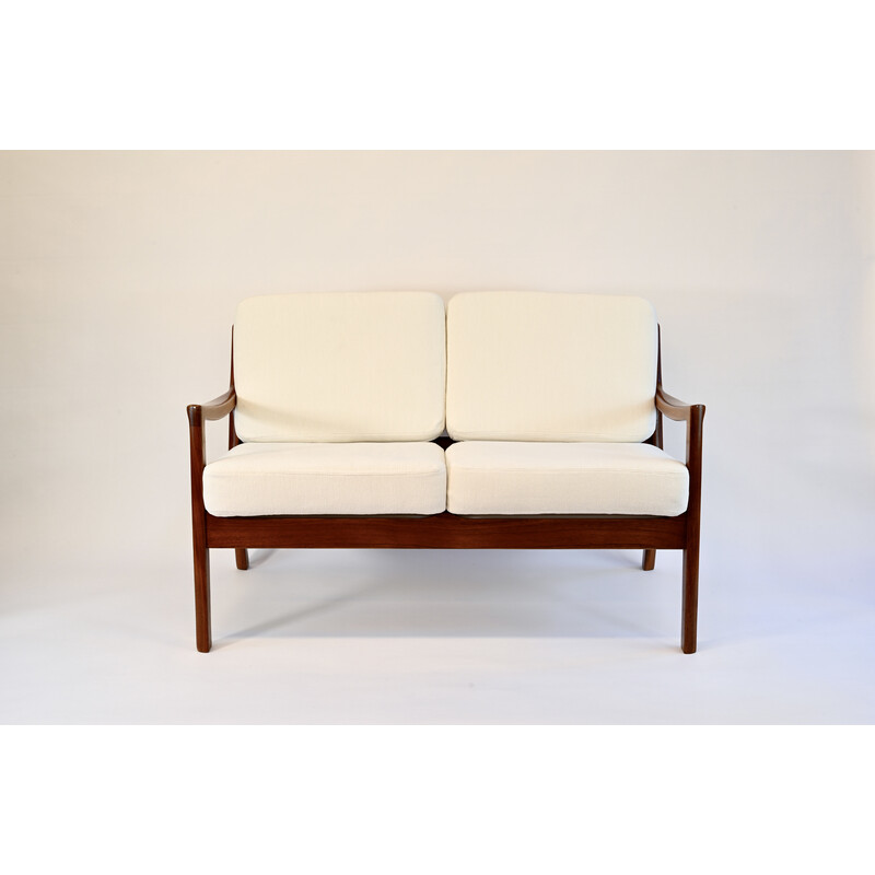 Vintage-Sofa mit Leon-Stoff von Vano von Ole Wanscher
