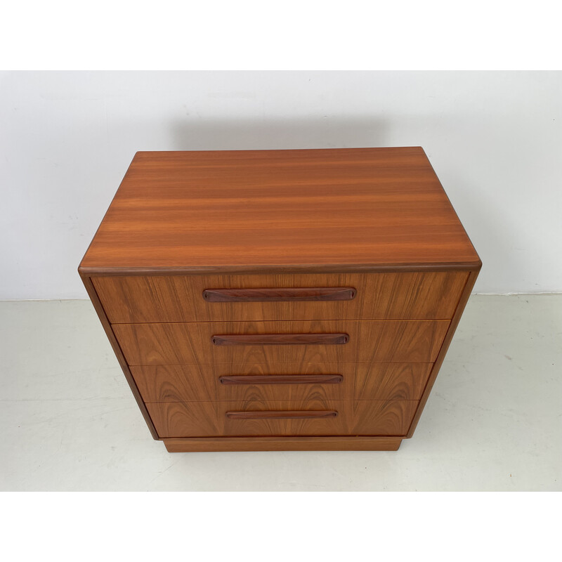 Vintage chest of drawers in teak by V.Wilkins for G-Plan, 1960s