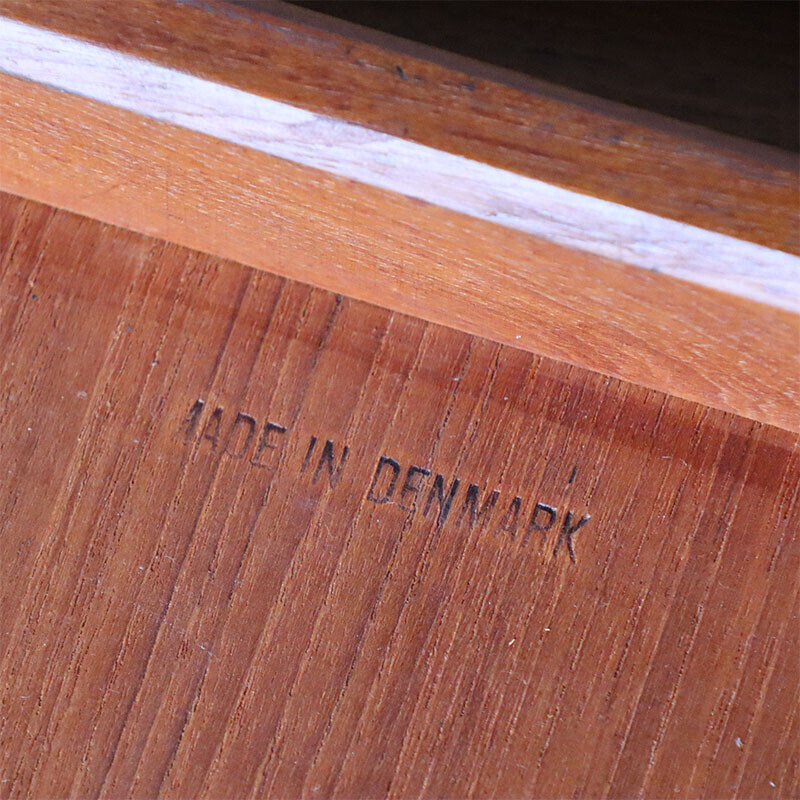 Vintage teak nesting tables, Denmark 1960s