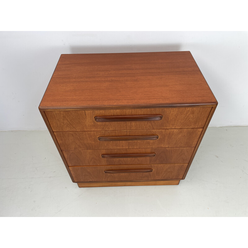 Vintage teak chest of drawers by V.Wilkins for G-Plan, 1960s