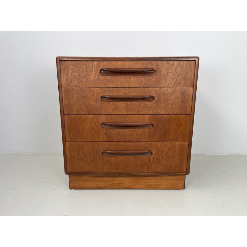 Vintage teak chest of drawers by V.Wilkins for G-Plan, 1960s