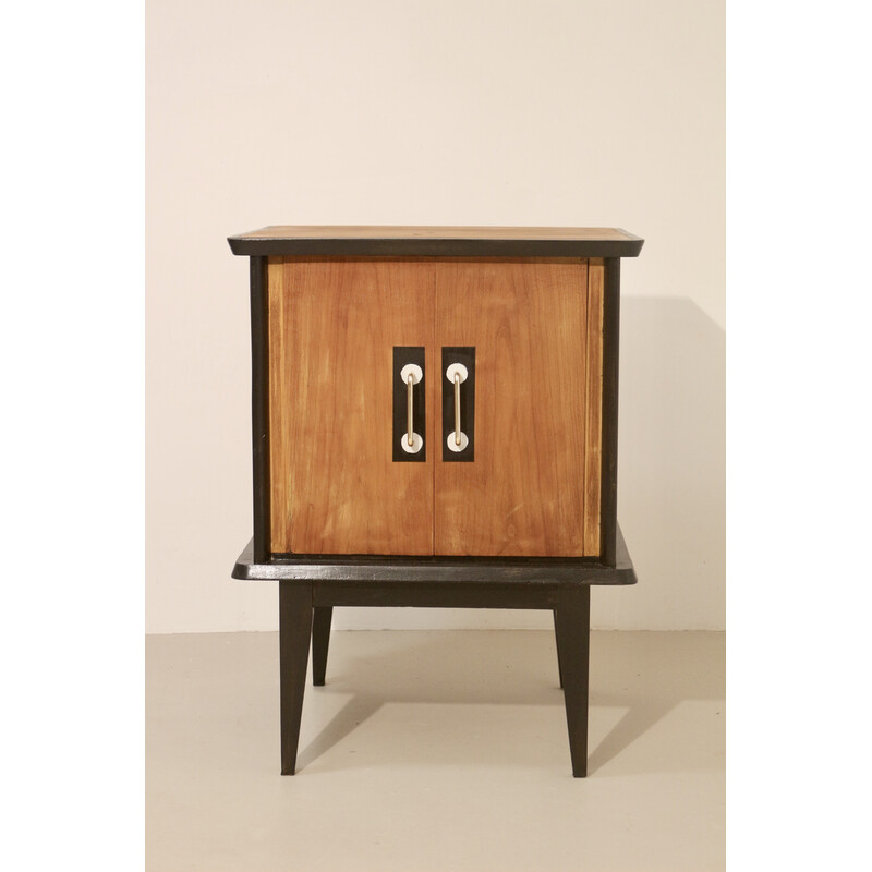 Vintage wooden chest of drawers, 1960s