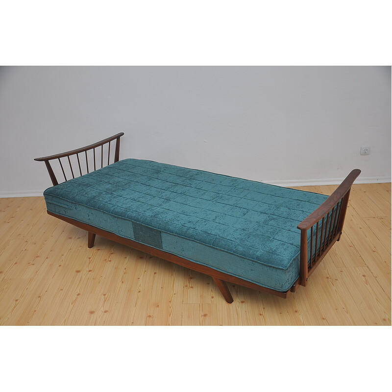 Vintage oak daybed, 1950s