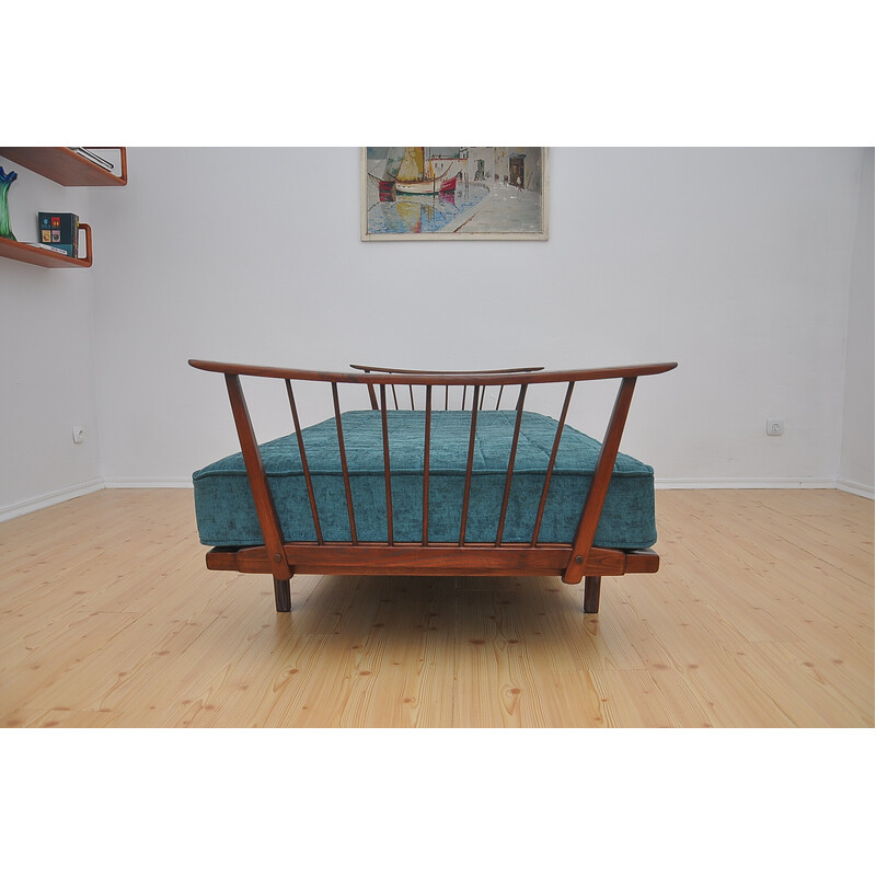 Vintage oak daybed, 1950s