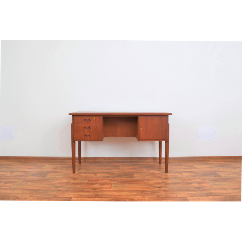 Vintage teak desk, Denmark 1960s