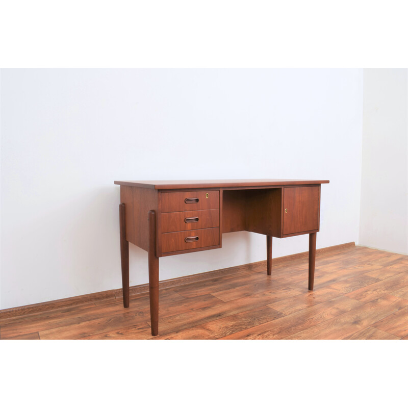 Bureau vintage en teck, Danemark 1960