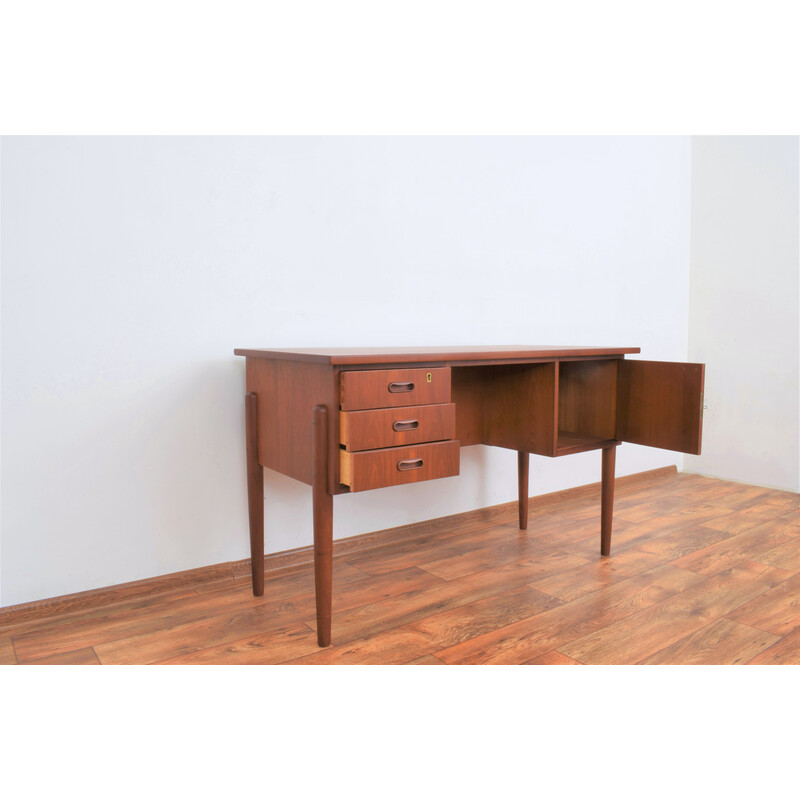 Scrivania vintage in teak, Danimarca 1960