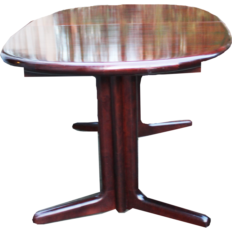 Vintage extendable rosewood table by Edvard Valentinsen for Furniture Factory Ringe, Denmark