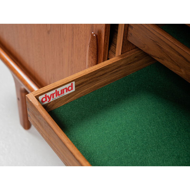 Credenza vintage in teak per Dyrlund, Danimarca 1960