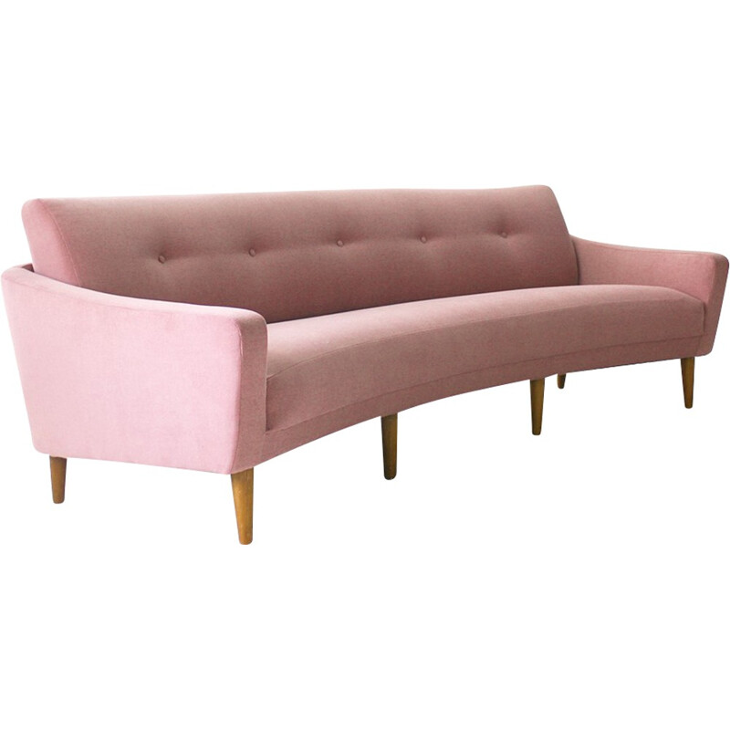 Arc-shaped sofa - 1950s