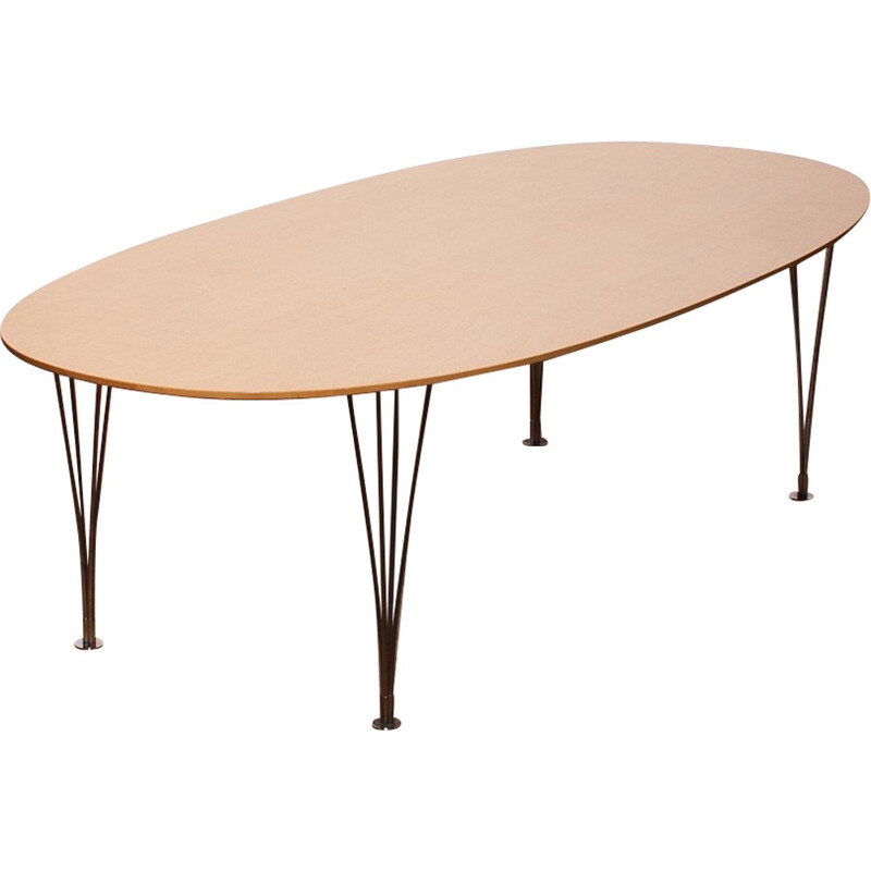 Table à repas "Super Elipse" Piet Hein & Bruno Mathsson - 1960