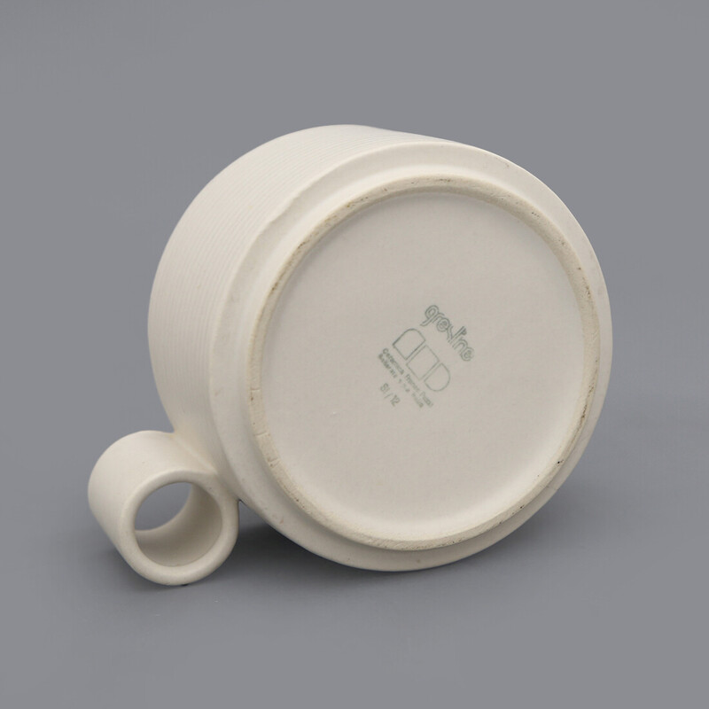 Serviço de chá de cerâmica em grés Vintage, criado por Ambrogio Pozzi para Ceramica Franco Pozzi, 1970s
