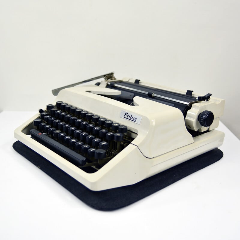 Machine à écrire vintage 50 pour Veb Robotron Berlin, Allemagne 1976