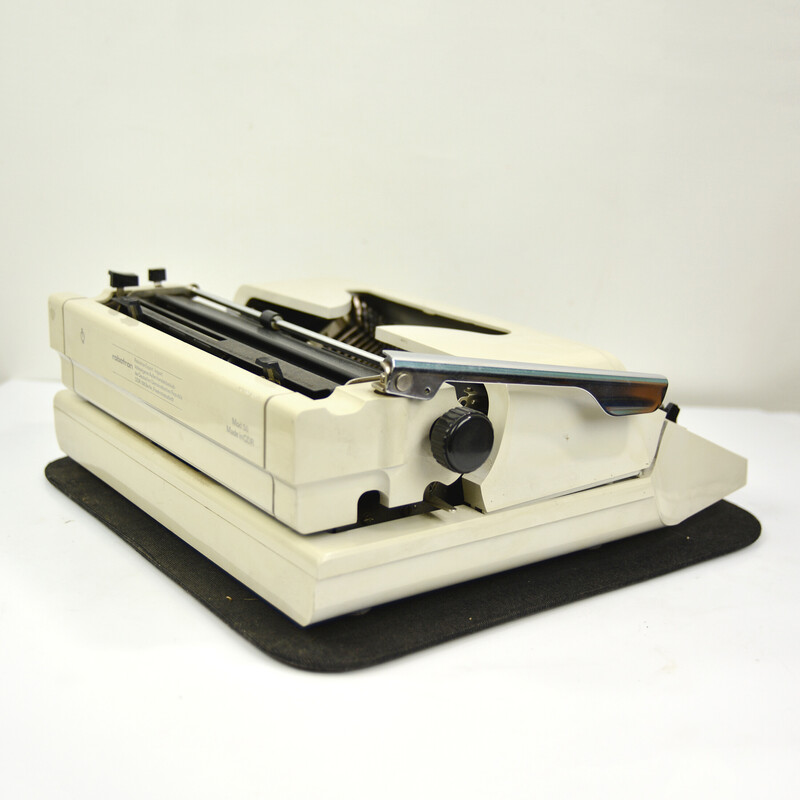Machine à écrire vintage 50 pour Veb Robotron Berlin, Allemagne 1976