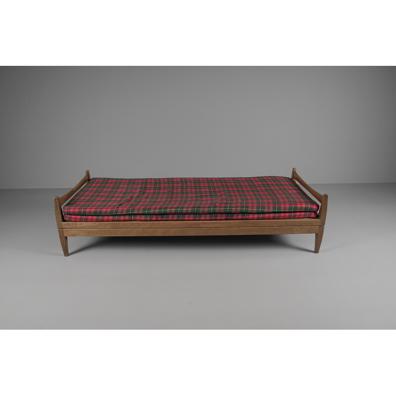 Vintage folding double daybed, 1950s