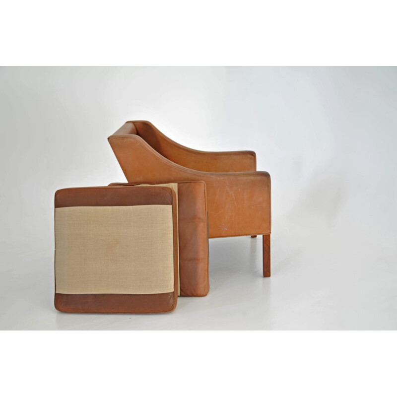 Pair of lounge chairs 2207 by Borge Mogensen - 1960s