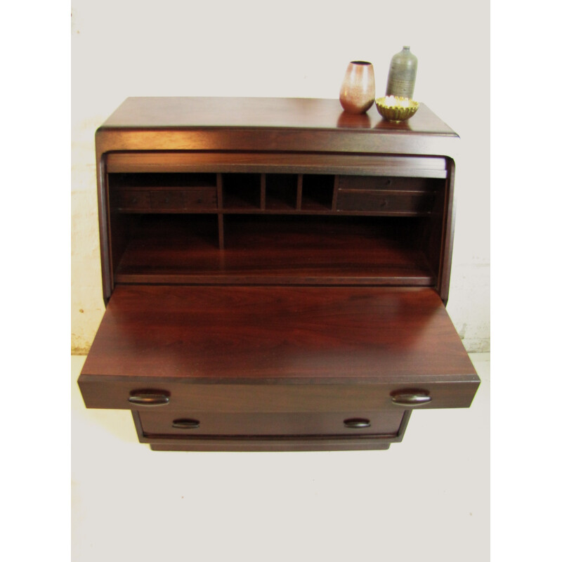 Rosewood writing desk produced by Dyrlund - 1970s