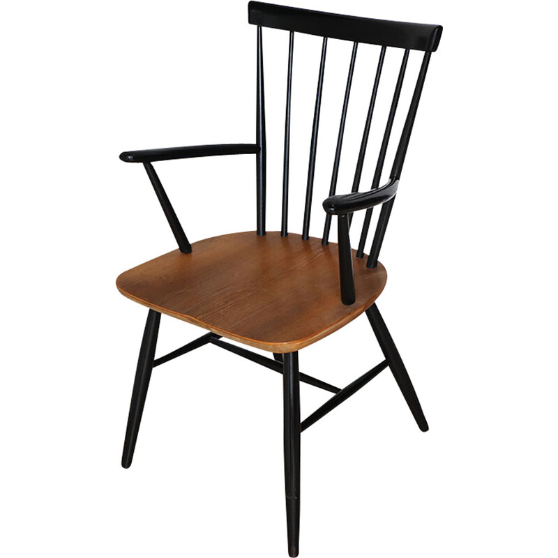 Vintage houten stoel, 1960