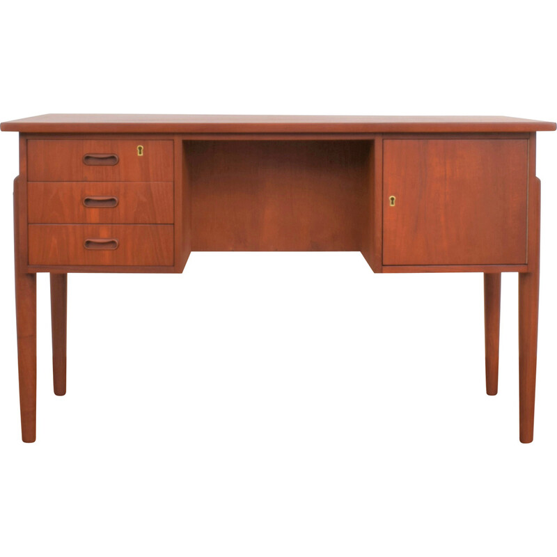 Vintage teak desk, Denmark 1960s