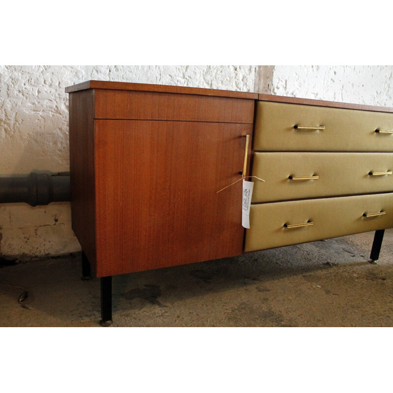 Dressing table with stool, Roger Landault - 1960s