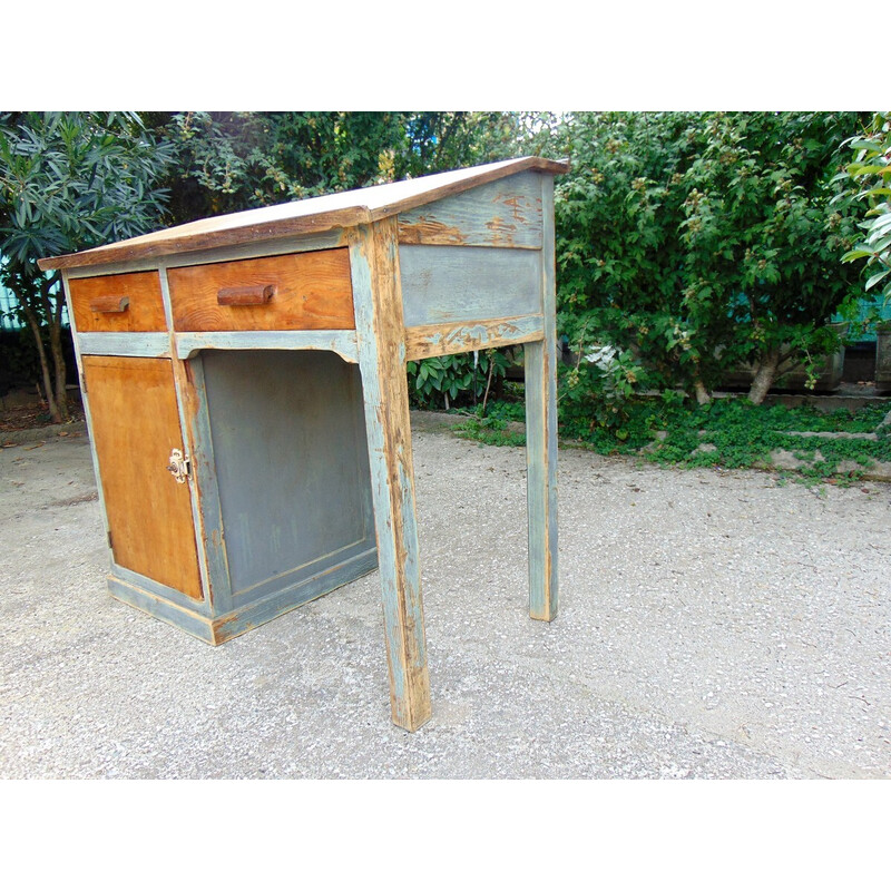 Bureau vintage en bois, 1940