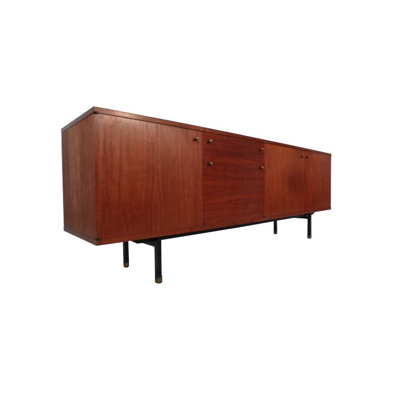 Teak sideboard, Paul GEOFFROY - 1960s