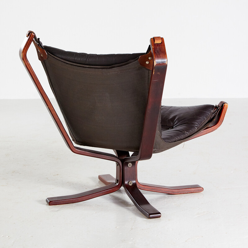 Norwegischer Vintage-Sessel "Falcon" von Sigurd Ressell für Vatne Møbler, 1960er Jahre