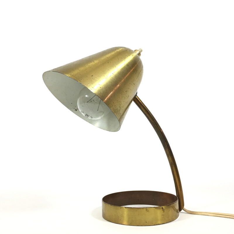 Bedside lamp in brass - 1950s